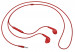 Samsung Headset Stereo EO-EG920BR - слушалки с микрофон и управление на звука за Samsung мобилни устройства (червен)  3