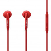 Samsung Headset Stereo EO-EG920BR - слушалки с микрофон и управление на звука за Samsung мобилни устройства (червен)  1