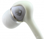 Skullcandy Smokin Buds - слушалки с микрофон за iPhone и мобилни телефони (бял) 1