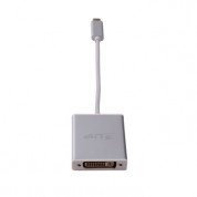 LMP USB-C to DVI Adapter - адаптер за свързване от USB-C към DVI (сребрист) 3