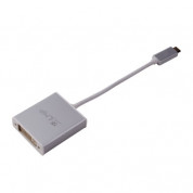 LMP USB-C to DVI Adapter - адаптер за свързване от USB-C към DVI (сребрист) 2