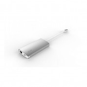 LMP USB-C Network & USB 3.0 Hub (silver)