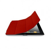 Apple Smart Cover Limited Edition - кожено покритие  за iPad 4, iPad 3, iPad 2 (червен)