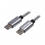 4smarts RapidCord USB-C to USB-C data Cable - USB-C към USB-C кабел за устройства с USB-C порт (100 см.)
