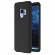 4smarts Cupertino Silicone Case - тънък силиконов (TPU) калъф за Samsung Galaxy S9 (черен) 2