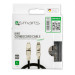 4smarts 6in1 ComboCord Cable - качествен многофункционален кабел за microUSB, Lightning и USB-C стандарти (черен) 6