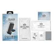 Eiger 3D Glass Case Friendly Curved Tempered Glass - калено стъклено защитно покритие с извити ръбове за целия дисплея на Samsung Galaxy S9 (черен-прозрачен) 8