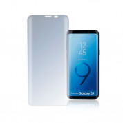 4smarts Second Glass Curved - калено стъклено защитно покритие с извити ръбове за целия дисплея на Samsung Galaxy S9 (прозрачен)