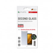 4smarts Second Glass Limited Cover - калено стъклено защитно покритие за дисплея на Samsung Galaxy A8 (2018) (прозрачен) 2