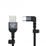 Adam Elements PeAk II USB/USB-C Cable - USB-C кабел за DJI Remote Controller (30см) (сив) 2
