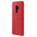 Samsung Hyperknit Cover Fabric EF-GG965FR - текстилен оригинален кейс за Samsung Galaxy S9 Plus (червен) 3