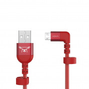 Adam Elements PeAk II USB/Micro-USB Cable - Micro-USB кабел за DJI Remote Controller (30см) (червен) 2