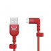 Adam Elements PeAk II USB/Micro-USB Cable - Micro-USB кабел за DJI Remote Controller (30см) (червен) 3