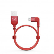 Adam Elements PeAk II USB/Micro-USB Cable - Micro-USB кабел за DJI Remote Controller (30см) (червен)