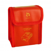 Adam Elements Fireproof Battery Bag - 2 броя орнеопорен калъф за съхранение на батериите на DJI Phantom 4 сериите (червен)