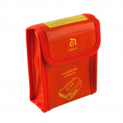 Adam Elements Fireproof Battery Bag - 2 броя орнеопорен калъф за съхранение на батериите на DJI Mavic Pro и Mavic Air (червен) 1