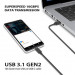 iLuv USB-C to USB-A Sync And Charge Cable - кабел за MacBook и устройства с USB-C порт (1 м) (черен) 2
