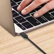 iLuv USB-C to USB-A Sync And Charge Cable - кабел за MacBook и устройства с USB-C порт (1 м) (черен) 4