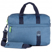 STM Judge Laptop Brief - дизайнерска чанта с дръжки за MacBook и преносими компютри до 15.4 инча (син) 3