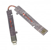 PlusUs LifeLink Lightning USB Cable - Grey 2
