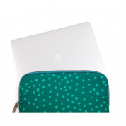 STM Grace Sleeve - дизайнерски ударо и водоустойчив калъф за iPad Pro 12.9 (2018), iPad Pro 12.9 (2020), iPad Pro 12.9 (2021), MacBook Air 11, MacBook 12, преносими компютри и таблети до 12.9 инча (син-зелен) 2