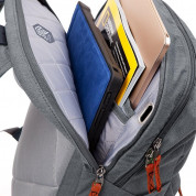 STM Banks Backpack - елегантна и стилна раница за MacBook Pro 15 и лаптопи до 15 инча (сив) 2