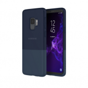 Incipio NGP Case - удароустойчив силиконов калъф за Samsung Galaxy S9 (син)