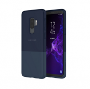 Incipio NGP Case - удароустойчив силиконов калъф за Samsung Galaxy S9 plus (син)