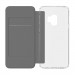 Incipio NGP Folio Case - удароустойчив хоризонтален кожен калъф, тип портфейл за Samsung Galaxy S9 (сив-прозрачен) 6