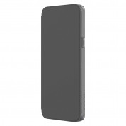 Incipio NGP Folio Case - удароустойчив хоризонтален кожен калъф, тип портфейл за Samsung Galaxy S9 (сив-прозрачен) 2