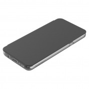Incipio NGP Folio Case - удароустойчив хоризонтален кожен калъф, тип портфейл за Samsung Galaxy S9 Plus (сив-прозрачен) 5