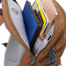 STM Banks Backpack - елегантна и стилна раница за MacBook Pro 15 и лаптопи до 15 инча (кафяв) 3