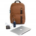 STM Banks Backpack - елегантна и стилна раница за MacBook Pro 15 и лаптопи до 15 инча (кафяв) 5