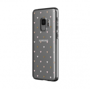 Incipio Classic Case Design Series - дизайнерски удароустойчив TPU кейс за Samsung Galaxy S9 (прозрачен-розов) 2