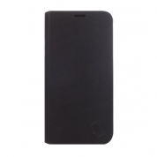 JT Berlin Folio Case - хоризонтален кожен (веган кожа) калъф тип портфейл за Samsung Galaxy S9 plus (черен)