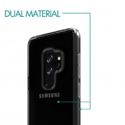 Skech Crystal Case - силиконов TPU калъф за Samsung Galaxy S9 plus (прозрачен) 5