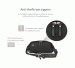 Moshi Tego Slingpack - стилна чанта с презрамка за таблети до 8 инча (черен) 3