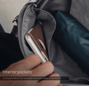 Moshi Tego Slingpack - стилна чанта с презрамка за таблети до 8 инча (черен) 6