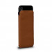 SENA UltraSlim Classic Pouch - кожен калъф (естествена кожа, ръчна изработка) за iPhone XS, iPhone X (кафяв) 2
