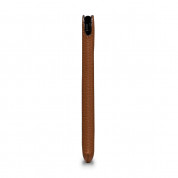 SENA UltraSlim Classic Pouch - кожен калъф (естествена кожа, ръчна изработка) за iPhone XS, iPhone X (кафяв) 2