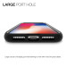 Patchworks Level Silhouette - удароустойчив хибриден бъмпер за iPhone XS, iPhone X (черен)  6
