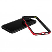 Patchworks Level Silhouette for iPhone XS, iPhone X (Black/Red) 6