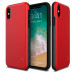 Patchworks Level ITG Case - хибриден удароустойчив TPU калъф за iPhone XS, iPhone X (червен) 1