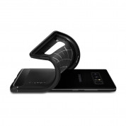 Spigen Rugged Armor Case - термополиуретанов кейс с най-висока степен на защита за Galaxy Note 8 (черен-мат) 3