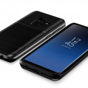 Verus High Pro Shield Case - висок клас хибриден удароустойчив кейс за Samsung Galaxy S9 (черен) 2