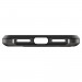 Spigen Reventon Case - хибриден удароустойчив кейс и 2 броя стъклено покритие за iPhone XS, iPhone X (черен-мат) 7