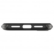 Spigen Neo Hybrid Case - хибриден кейс с висока степен на защита за iPhone XS, iPhone X (черен-мат)  7