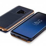 Verus High Pro Shield Case - висок клас хибриден удароустойчив кейс за Samsung Galaxy S9 (син) 1