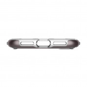 Spigen Neo Hybrid Case Crystal - хибриден кейс с висока степен на защита за iPhone XS, iPhone X (прозрачен-сив) 4