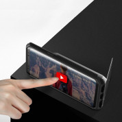 Verus Damda Folder Case - висок клас хибриден удароустойчив кейс с място за кр. карти за Samsung Galaxy S9 (черен) 4